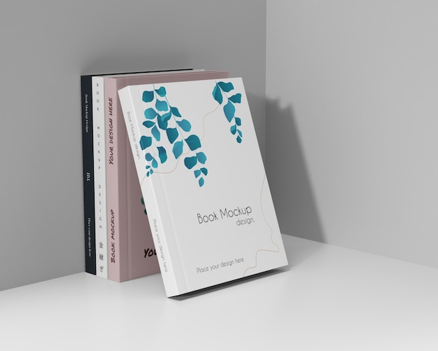 Linda maquete de capa de livro