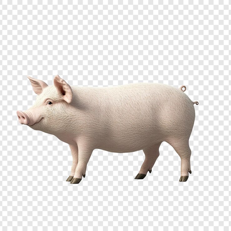 PSD el lindo cerdo rosado.