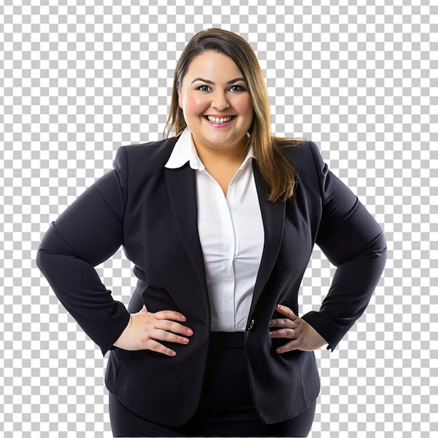 PSD un lindo cubito de mujeres de negocios png