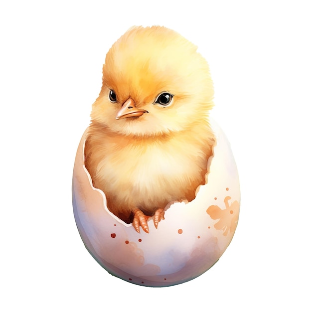 El lindo encanto de pascua abraza la primavera con la adorable presencia de la gallina de pascua