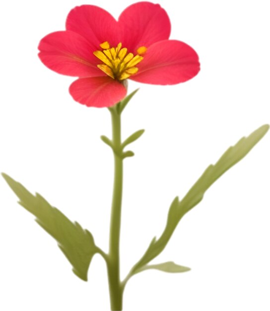 PSD un lindo icono de la flor de la prímula