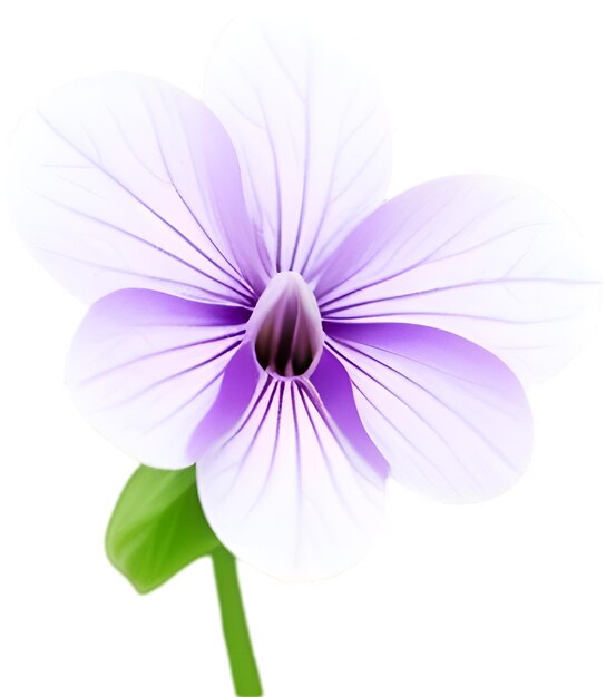 PSD un lindo icono de la flor violeta