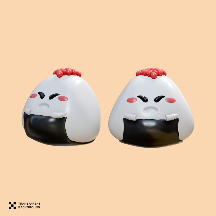 PSD lindo onigiri