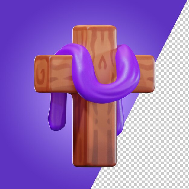 PSD lindos iconos 3d religiosos