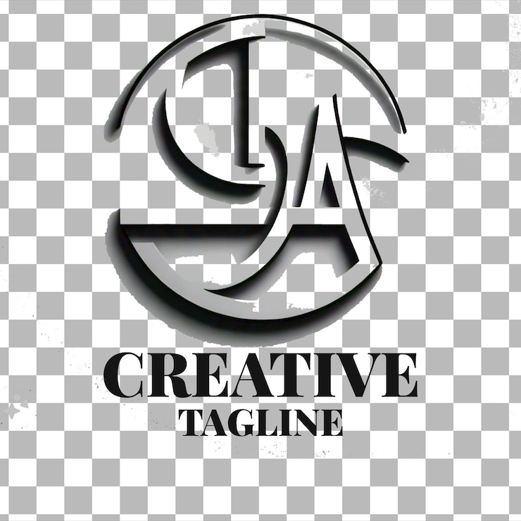 PSD line art logo design ein minimalistischer ansatz