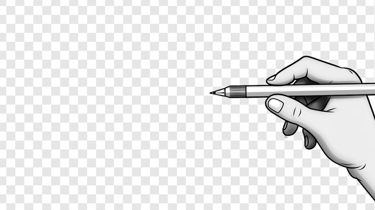 PSD linea di disegno a penna a sfera a mano