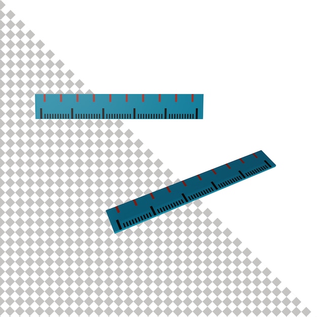 Lineal 3D-Symbol