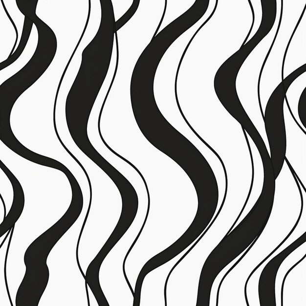líneas blancas y negras sobre un fondo blanco