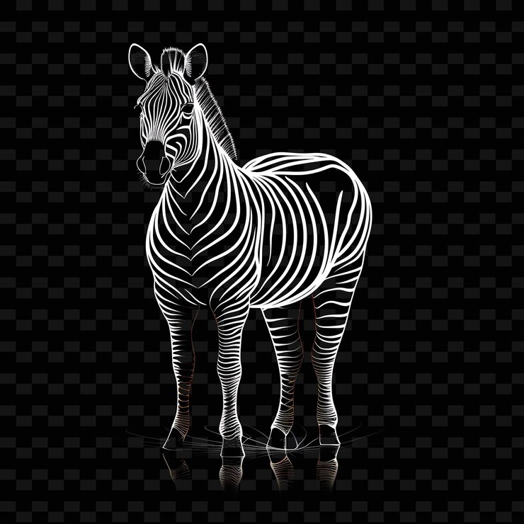 PSD líneas de neón cebra monocromo elegancia paralela líneas de neón savannah hierba y2k formas gradientes psd