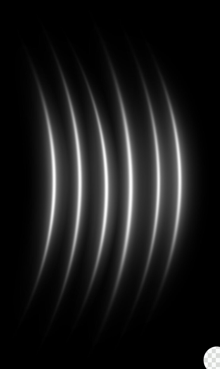 PSD linee curve astratte luccicanti e luccicanti effetto di luce curva effetto di movimento dell'energia luminosa futuristica