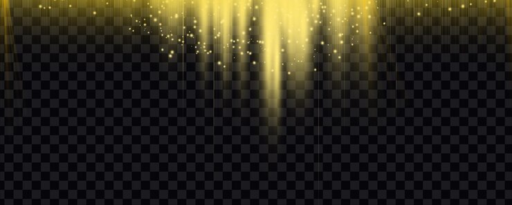 PSD linee di illuminazione verticali luminose con scintille