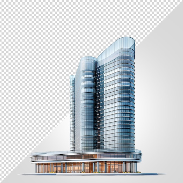 PSD linha do horizonte do edifício png