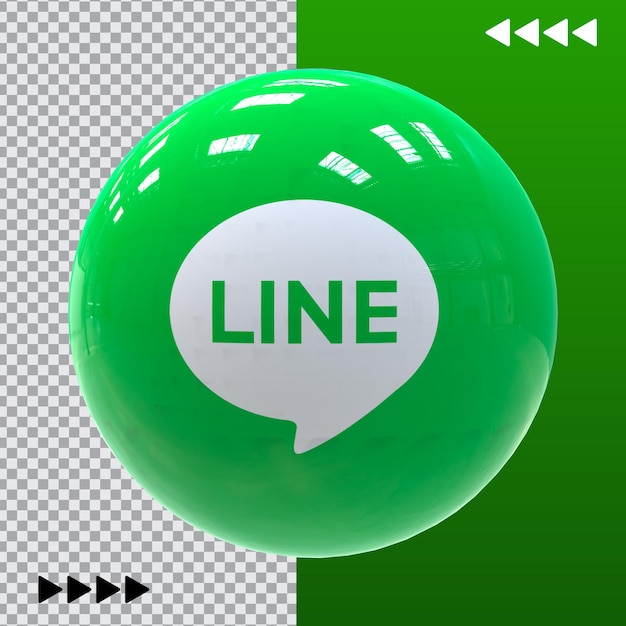 Linie 3d-symbol rendern