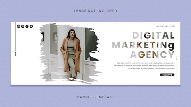 Linkedin-banner-design-bürstenstock-effekt für it-designer-marketing-digitalagentur