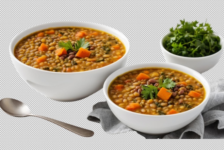PSD linsensuppe perfektes komfort-lebensmittel-rezept