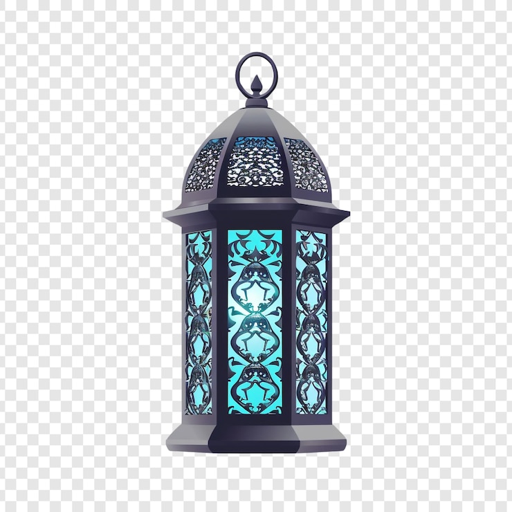 PSD linterna adornada para el ramadán