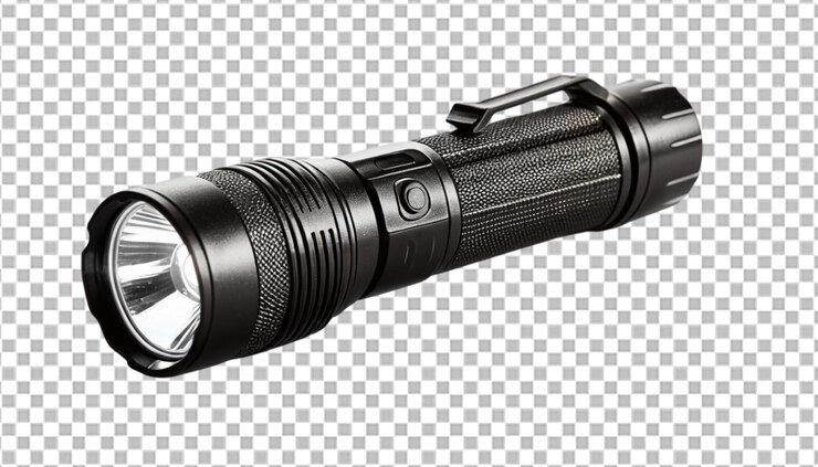 PSD la linterna ilumina los caminos en las noches oscuras