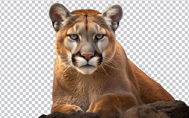 PSD lion de montagne png