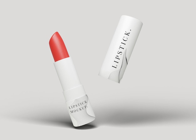 Lippenstift-Mockup-Verpackung