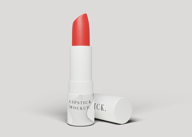 Lippenstift-Mockup-Verpackung