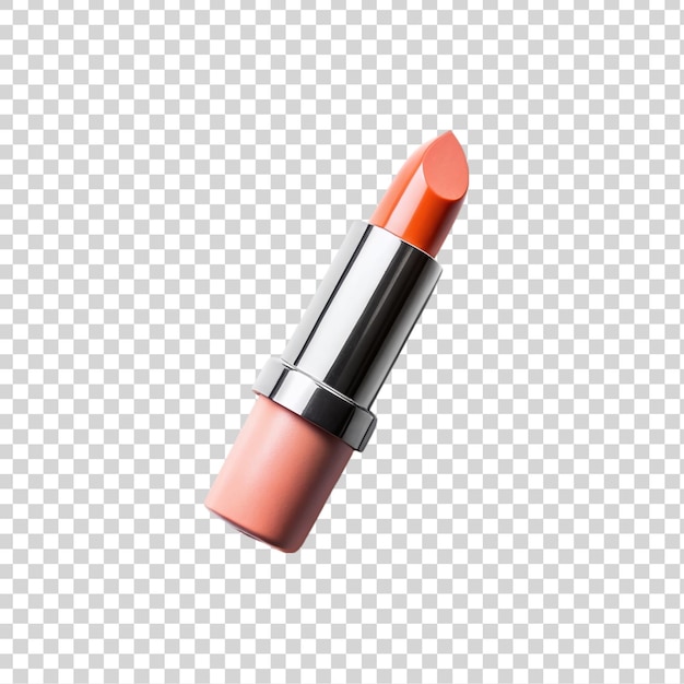 PSD lipstick aislado sobre un fondo transparente