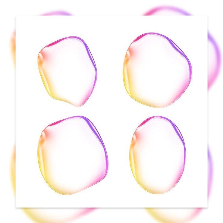 PSD liquid bubble effect