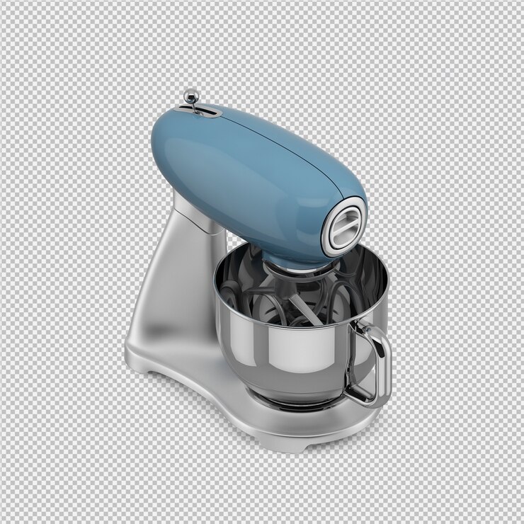 PSD liquidificador isométrico 3d isolado render
