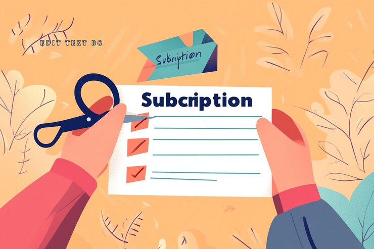 PSD lista de comprobación de la suscripción