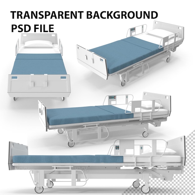 PSD lit d'hôpital png