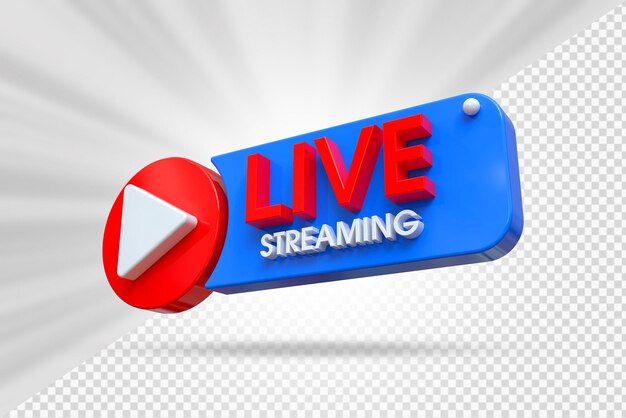 PSD live-streaming 3d-rendering