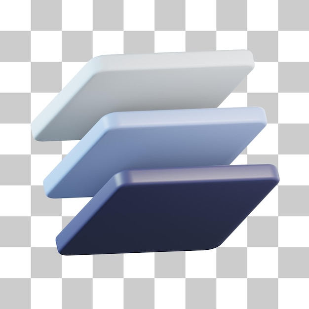 Livello Disponi icona 3D