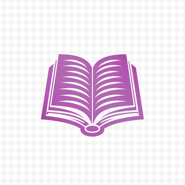 PSD un livre avec une couverture violette qui dit le mot dessus