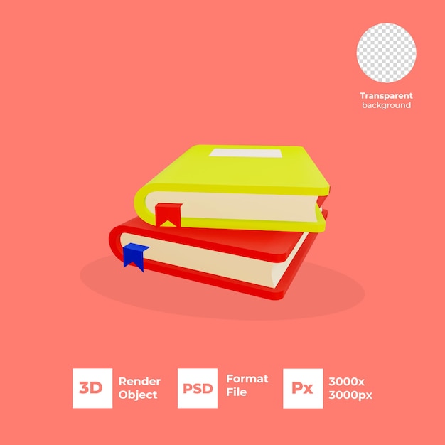Le livre simple en 3D