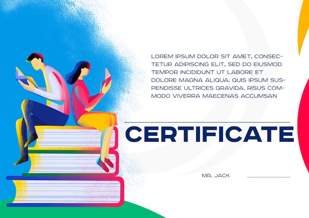 livro de certificado