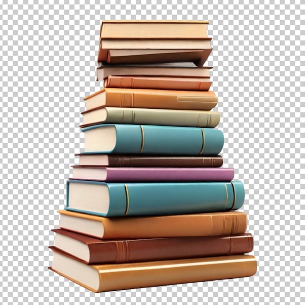 Livro de renderização 3d png psd