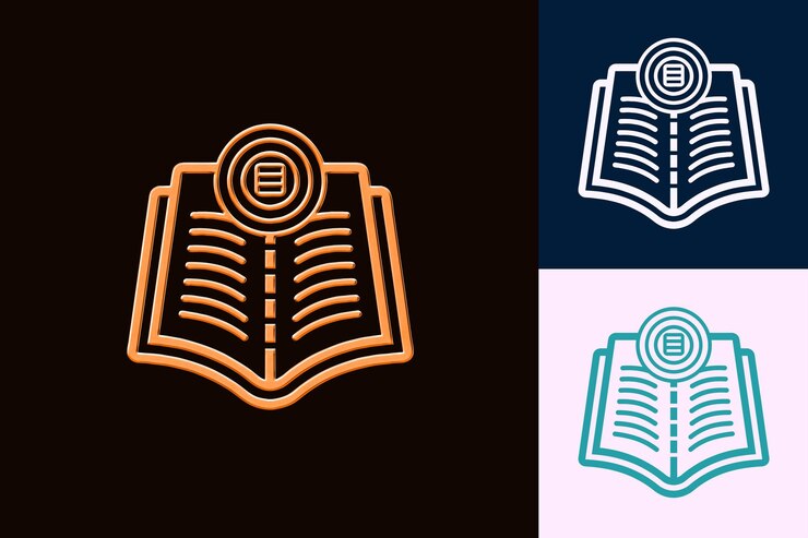 PSD livro de texto png com um design autoritário com um livro de texto um esboço de arte designs criativos