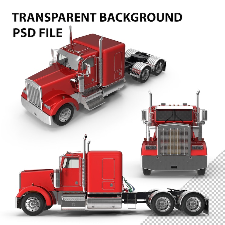 PSD lkw generisches png