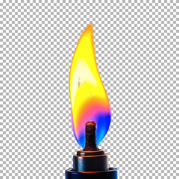 Llama de colores