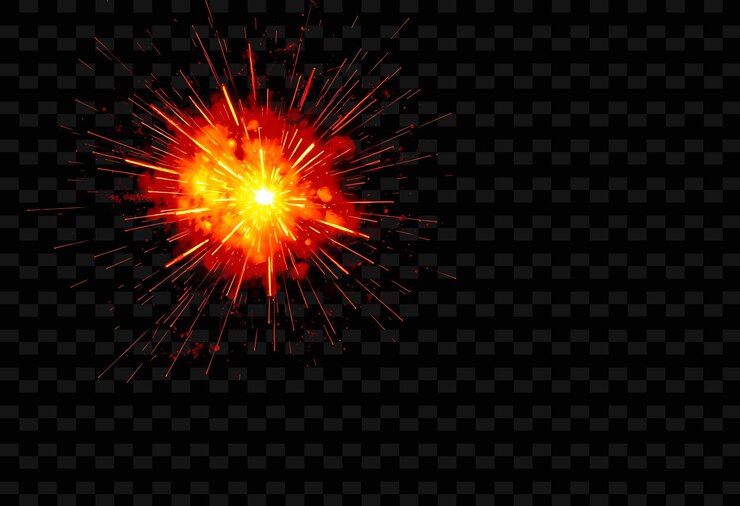 PSD las llamaradas de mesones radiantes erupciones ardientes de rojo ardiente y ardiente o textura de luz inspirada en el neón y2k