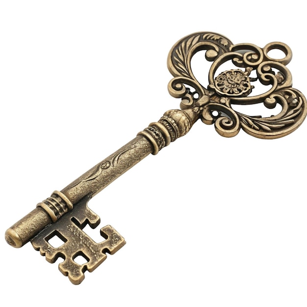 llave antigua adornada