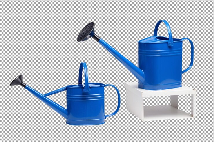 PSD lo esencial de las latas de plástico para regar