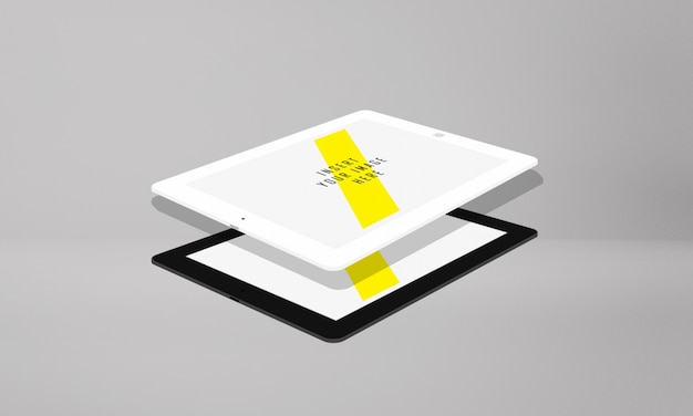 Lo schermo del tablet si immerge