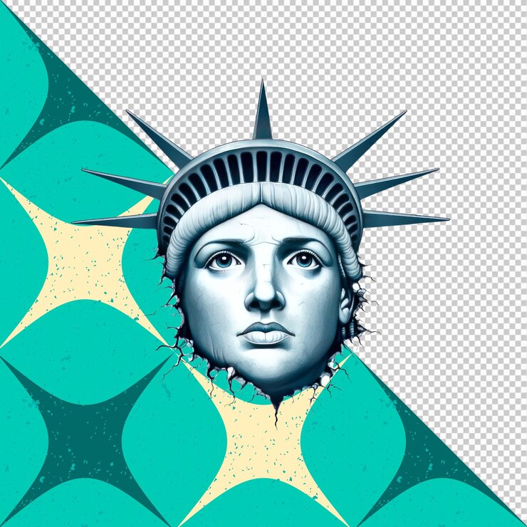 Lo sguardo della libertà Un drammatico ritratto della Statua della Libertà