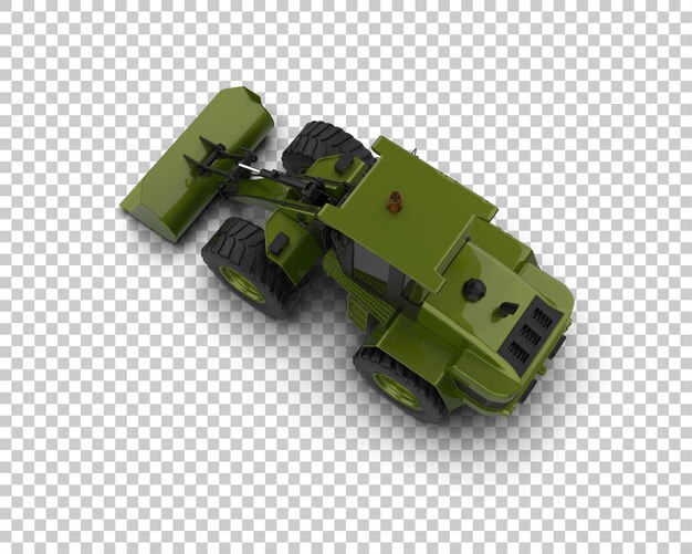 loader isolated on background 3d rendering illustration