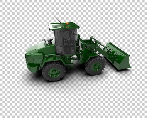 loader isolated on background 3d rendering illustration