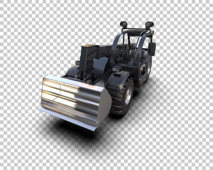 PSD loader isolato sullo sfondo illustrazione di rendering 3d