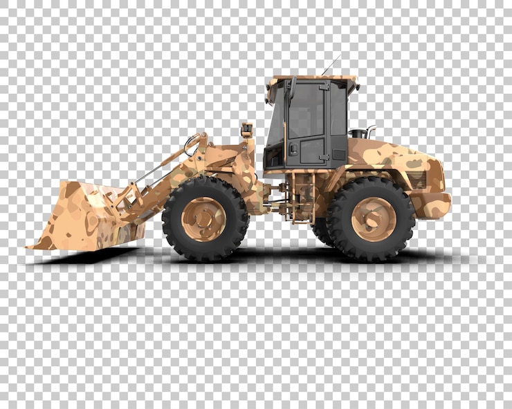 PSD loader isolato sullo sfondo illustrazione di rendering 3d