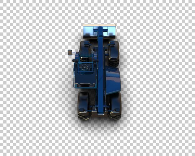 Loader isoliert auf dem Hintergrund 3D-Rendering-Illustration