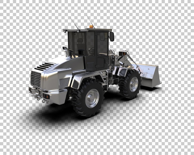 Loader isoliert auf dem Hintergrund 3D-Rendering-Illustration