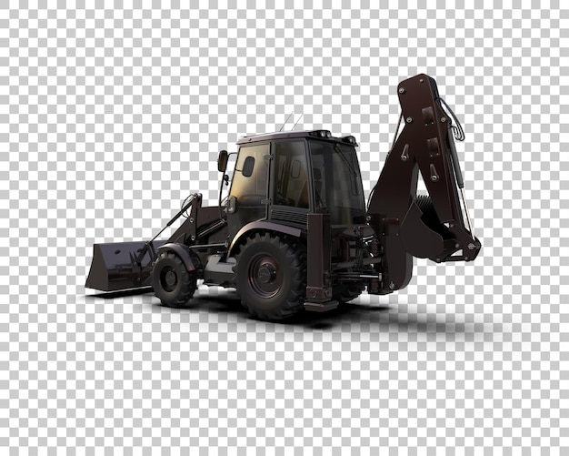 Loader isoliert auf dem Hintergrund 3D-Rendering-Illustration